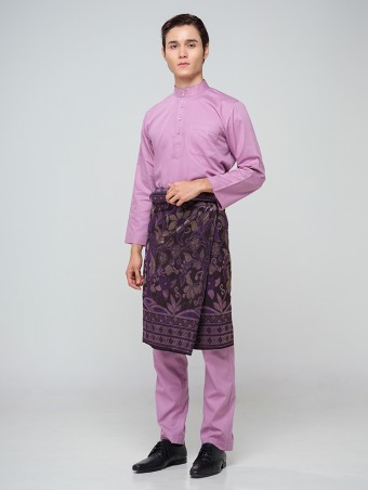 HBmen Baju Melayu-ROSE BLUSH